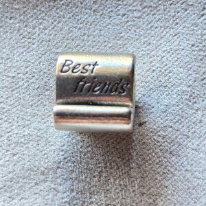 Best Friends Scroll Charm Pandora in 925 Sterling Silver